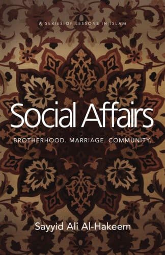Cover of Social Affairs: Brotherhood, Marriage, Community