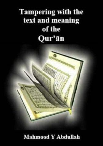 Cover of Tampering with the Text and Meaning of the Quran