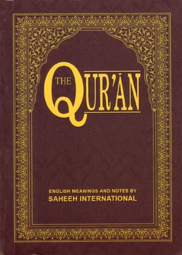 Cover of The Qur'an: Arabic Text with Corresponding English Meanings